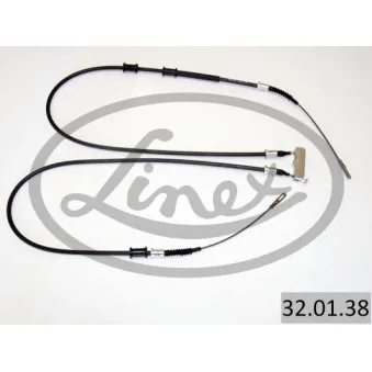 LINEX 32.01.38 - Tirette à câble, frein de stationnement