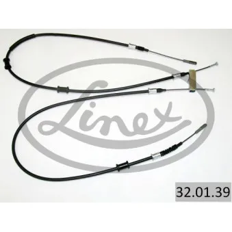 LINEX 32.01.39 - Tirette à câble, frein de stationnement