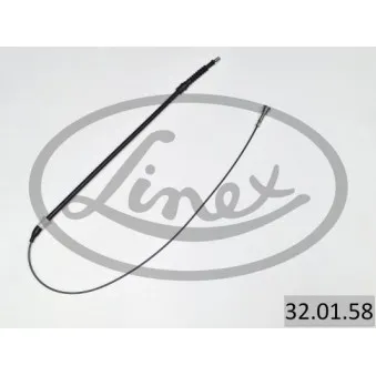 LINEX 32.01.58 - Tirette à câble, frein de stationnement