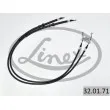LINEX 32.01.71 - Tirette à câble, frein de stationnement