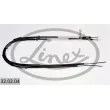 LINEX 32.02.04 - Tirette à câble, frein de stationnement