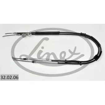 Tirette à câble, frein de stationnement LINEX OEM 522039