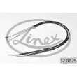 LINEX 32.02.25 - Tirette à câble, frein de stationnement