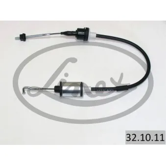 Tirette à câble, commande d'embrayage LINEX 32.10.11 pour OPEL VECTRA 2000/GT 16V CAT - 150cv