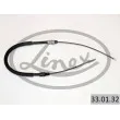 LINEX 33.01.32 - Tirette à câble, frein de stationnement
