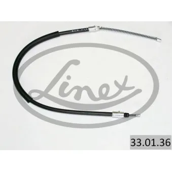 LINEX 33.01.36 - Tirette à câble, frein de stationnement