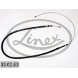 LINEX 33.01.63 - Tirette à câble, frein de stationnement