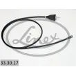 LINEX 33.30.17 - Câble flexible de commande de compteur