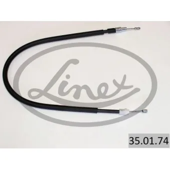 Tirette à câble, frein de stationnement LINEX OEM 7700812524