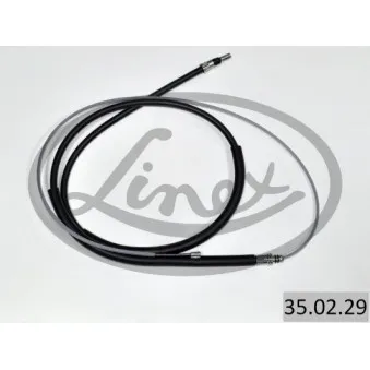 Tirette à câble, frein de stationnement LINEX 35.02.29 pour RENAULT LAGUNA 2.0 DCI - 173cv