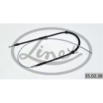 LINEX 35.02.38 - Tirette à câble, frein de stationnement