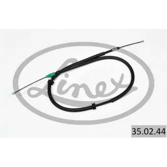 Tirette à câble, frein de stationnement LINEX 35.02.44 pour RENAULT KANGOO 1.9 DCI 4x4 - 80cv