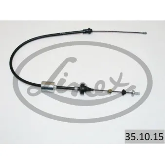 Tirette à câble, commande d'embrayage LINEX 35.10.15 pour RENAULT CLIO 1.9 D - 64cv