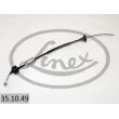 Tirette à câble, commande d'embrayage LINEX [35.10.49]