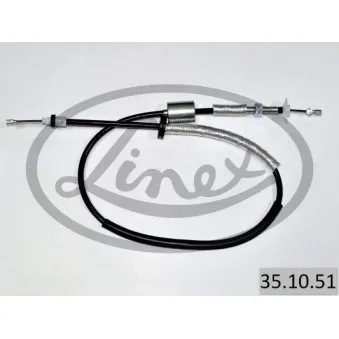 Tirette à câble, commande d'embrayage LINEX OEM 6025103090