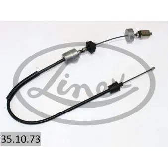 Tirette à câble, commande d'embrayage LINEX 35.10.73 pour RENAULT CLIO 1.5 dCi - 82cv