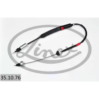 Tirette à câble, commande d'embrayage LINEX 35.10.76 pour RENAULT LAGUNA 2.0 - 113cv