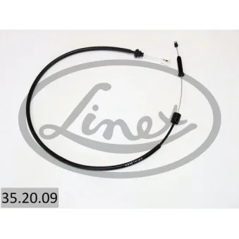 Câble d'accélération LINEX 35.20.09 pour MAN F2000 1.4 - 79cv