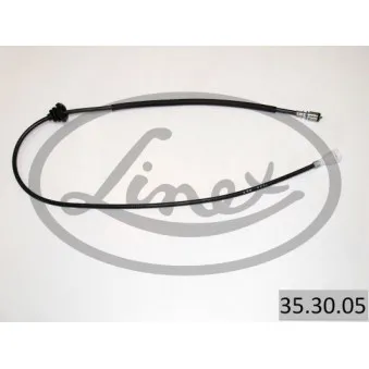 Câble flexible de commande de compteur LINEX 35.30.05 pour RENAULT R19 1.8 16V - 135cv