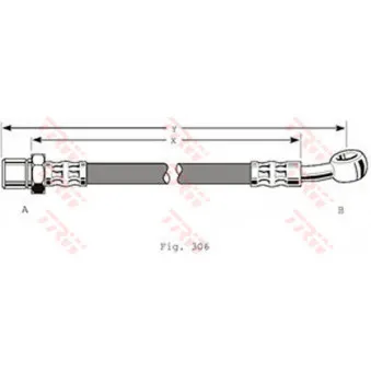 Flexible de frein TRW PHD192