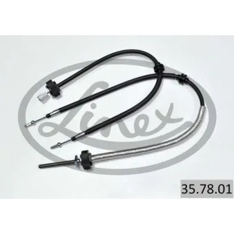 Tirette à câble, frein de stationnement LINEX OEM 7701477064