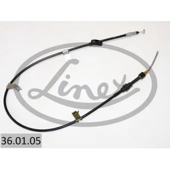 Tirette à câble, frein de stationnement LINEX OEM GVC902357