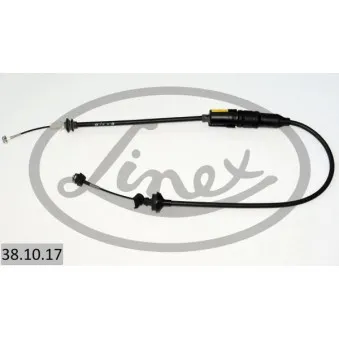Tirette à câble, commande d'embrayage LINEX 38.10.17