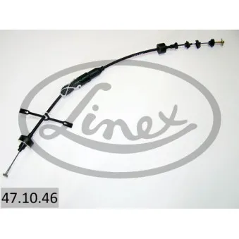 Tirette à câble, commande d'embrayage LINEX OEM 4.68100