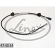 Câble flexible de commande de compteur LINEX [47.30.14]