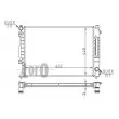 ABAKUS 003-017-0008 - Radiateur, refroidissement du moteur