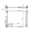 ABAKUS 007-017-0002 - Radiateur, refroidissement du moteur