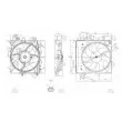 ABAKUS 009-014-0007 - Ventilateur, refroidissement du moteur