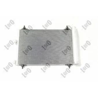 Condenseur, climatisation ABAKUS 009-016-0017 pour PEUGEOT PARTNER 1.6 HDI 90 - 90cv