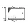 ABAKUS 009-017-0015 - Radiateur, refroidissement du moteur