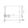 ABAKUS 010-017-0002 - Radiateur, refroidissement du moteur