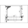 ABAKUS 016-017-0055 - Radiateur, refroidissement du moteur