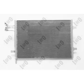 Condenseur, climatisation ABAKUS 017-016-0023 pour FORD FIESTA 1.6 TDCi - 90cv