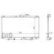 ABAKUS 018-017-0005 - Radiateur, refroidissement du moteur