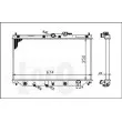 ABAKUS 018-017-0012 - Radiateur, refroidissement du moteur