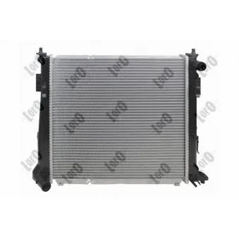 Radiateur, refroidissement du moteur ABAKUS 019-017-0045