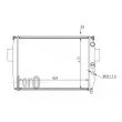 ABAKUS 022-017-0003 - Radiateur, refroidissement du moteur