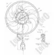 ABAKUS 037-014-0022 - Ventilateur, refroidissement du moteur