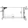 ABAKUS 037-017-0008 - Radiateur, refroidissement du moteur