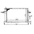 ABAKUS 037-017-0045 - Radiateur, refroidissement du moteur