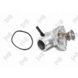 Thermostat, liquide de refroidissement ABAKUS [037-025-0008]