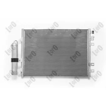 Condenseur, climatisation ABAKUS 042-016-0017 pour RENAULT KANGOO 1.2 - 58cv