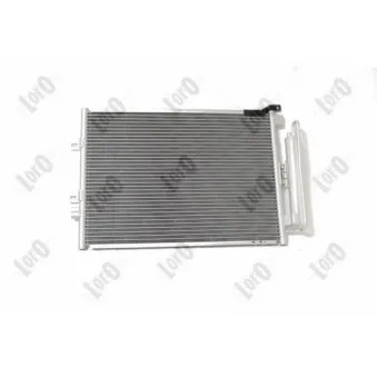 Condenseur, climatisation ABAKUS 042-016-0044 pour RENAULT CLIO 1.2 16V - 78cv