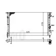 ABAKUS 042-017-0011 - Radiateur, refroidissement du moteur