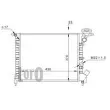 ABAKUS 042-017-0044 - Radiateur, refroidissement du moteur