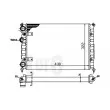 ABAKUS 046-017-0002 - Radiateur, refroidissement du moteur